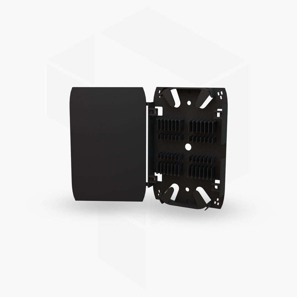 CASETE DE EMPALME 24 FUSIONES • POWERFIBER